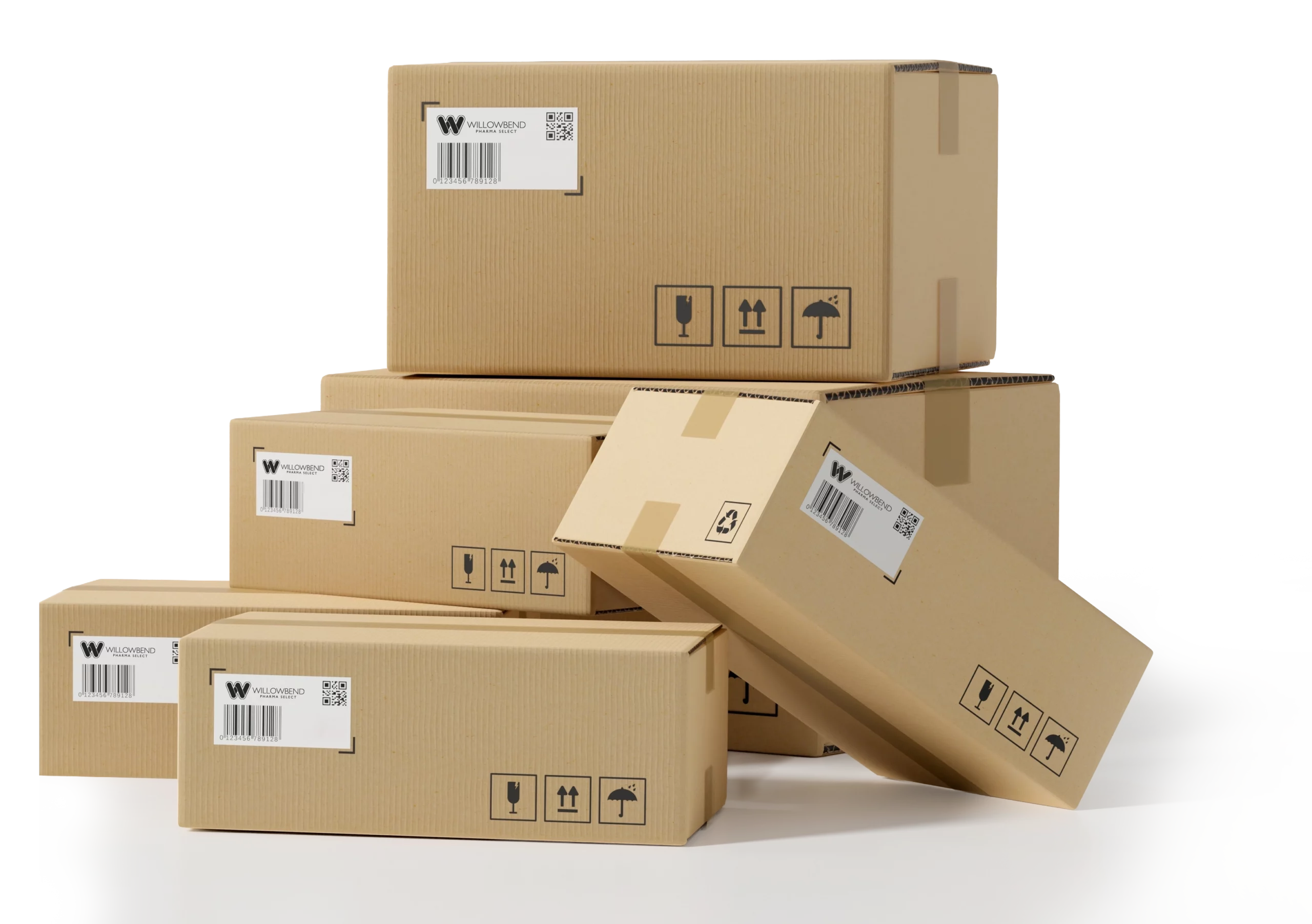 shipping boxes